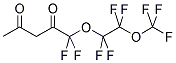 NONAFLUORO-6,9-DIOXA-2,4-DECANEDIONE Struktur