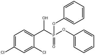 DIPHENYL (2,4-DICHLOROPHENYL)(HYDROXY)METHYLPHOSPHONATE Struktur