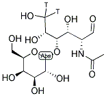 N-ACETYL-D-LACTOSAMINE, [GLUCOSAMINE 6-3H] Struktur