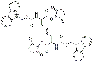 (FMOC-CYS-OSU)2 Struktur