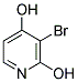 3-BROMOPYRIDINE-2,4-DIOL Struktur