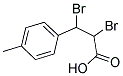 2,3-DIBROMO-3-(4-METHYLPHENYL)PROPANOIC ACID Struktur