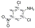 2,6-DICHLORO-4-NITROANILINE, [14C(U)] Struktur