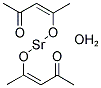 STRONTIUM ACETYLACETONATE HYDRATE Struktur