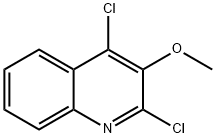 2,4-DICHLORO-3-METHOXYQUINOLINE Struktur