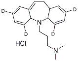 IMIPRAMINE HCL (2,4,6,8-D4) Struktur