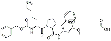 Z-LYS-PRO-4M-BETANA FORMIATE SALT Struktur