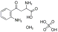 DL-KYNURENINE SULFATE MONOHYDRATE Struktur