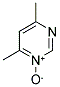 4,6-DIMETHYLPYRIMIDINE 1-OXIDE Struktur