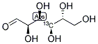 D-GLUCOSE (4-13C) Struktur