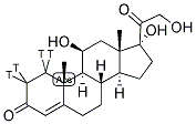 CORTISOL [1,2-3H(N)]- Struktur