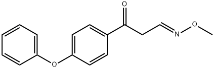 3-OXO-3-(4-PHENOXYPHENYL)PROPANAL O-METHYLOXIME Struktur