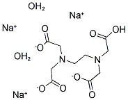 ETHYLENEDIAMINETETRAACETIC ACID TRISODIUM SALT DIHYDRATE Struktur