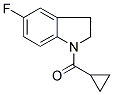 1-(CYCLOPROPYLCARBONYL)-5-FLUORO-2,3-DIHYDRO-(1H)-INDOLE Struktur