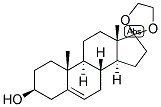 5-ANDROSTEN-3-BETA-OL-17-ONE ETHYLENEKETAL Struktur