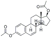 1,3,5(10), 6-ESTRATETRAEN-3,17-BETA-DIOL DIACETATE Struktur