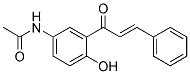 N-[4-HYDROXY-3-(3-PHENYL-ACRYLOYL)-PHENYL]-ACETAMIDE Struktur