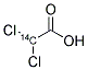 DICHLOROACETIC ACID, [2-14C] Struktur