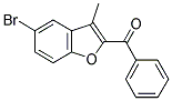 (5-BROMO-3-METHYL-1-BENZOFURAN-2-YL)(PHENYL)METHANONE Struktur