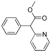 ALPHA-PHENYL-ALPHA-(2-PYRIDYL) ACETIC ACID METHYL ESTER Struktur