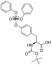 BOC-O-DIPHENYLPHOSPHO-L-TYROSINE Struktur