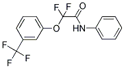 2,2-DIFLUORO-N-PHENYL-2-[3-(TRIFLUOROMETHYL)PHENOXY]ACETAMIDE Struktur