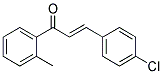 3-(4-CHLOROPHENYL)-1-(2-METHYLPHENYL)PROP-2-EN-1-ONE Struktur