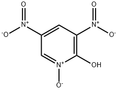 3,5-DINITROPYRIDIN-2-OL 1-OXIDE Struktur