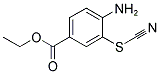 ETHYL 4-AMINO-3-THIOCYANATOBENZOATE Struktur