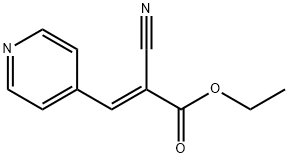 ETHYL 2-CYANO-3-(4-PYRIDINYL)ACRYLATE Struktur