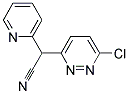 2-(6-CHLORO-3-PYRIDAZINYL)-2-(2-PYRIDINYL)ACETONITRILE Struktur