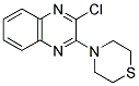 4-(3-CHLOROQUINOXALIN-2-YL)THIOMORPHOLINE Struktur