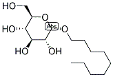 N-NONYL-ALPHA-D-GLUCOPYRANOSIDE Struktur