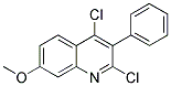 2,4-DICHLORO-7-METHOXY-3-PHENYLQUINOLINE Struktur