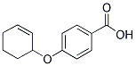 P-(2-CYCLOHEXENYLOXY)BENZOIC ACID Struktur