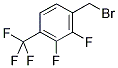 2,3-DIFLUORO-4-(TRIFLUOROMETHYL)BENZYL BROMIDE Struktur