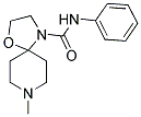 8-METHYL-N-PHENYL-1-OXA-4,8-DIAZASPIRO[4.5]DECANE-4-CARBOXAMIDE Struktur