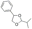 2-ISOPROPYL-4-PHENYL-1,3-DIOXOLANE Struktur