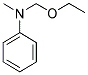 N-(ETHOXYMETHYL)-N-METHYLANILINE Struktur