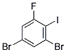 3,5-DIBROMO-1-FLUORO-2-IODOBENZENE Struktur