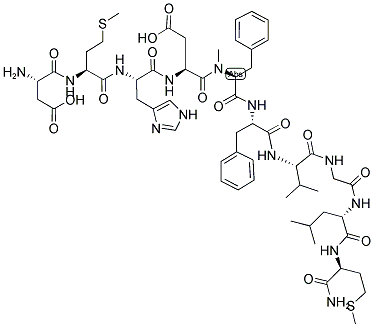 (N-ME-PHE7)-NEUROKININ B Struktur