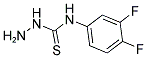 4-(3,4-DIFLUOROPHENYL)THIOSEMICARBAZIDE Struktur