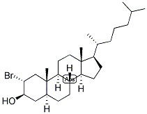 2-ALPHA-BROMOCHOLESTANOL Struktur