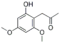 (4,6-DIMETHOXY-2-HYDROXYPHENYL)ACETONE Struktur