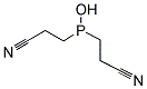 BIS(2-CYANOETHYL)PHOSPHINIC ACID Struktur