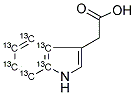 INDOLE-3-ACETIC ACID (PHENYL-13C6) Struktur