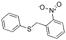 1-NITRO-2-[(PHENYLTHIO)METHYL]BENZENE Struktur