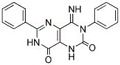 4-IMINO-3,6-DIPHENYL-1,3,7-TRIHYDRO-5,7-DIAZAQUINAZOLINE-2,8-DIONE Struktur