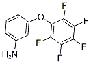 3-(2,3,4,5,6-PENTAFLUOROPHENOXY)ANILINE Struktur