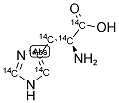 HISTIDINE, L-[14C(U)]- Struktur